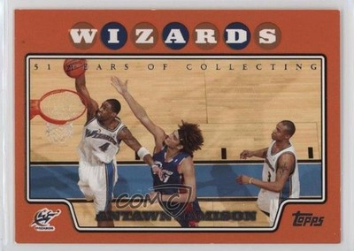 2008-09 Topps Orange Border 303/1199 Antawn Jamison #104 00am