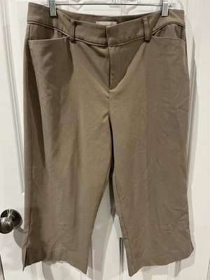 Christopher & Banks Tan Capris Size 12