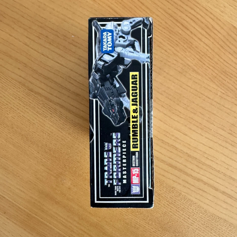 Masterpiece MP-15 Ravage and Rumble Takara Tomy Transformers Authentic No Tariff - Image 2 of 4