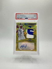 2022 Obsidian Yellow Flood Paolo Banchero Rookie Patch Autograph PSA 9  10/10  