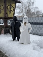 Star Wars Fanart Figuren Set – Stormtrooper & Darth Vader im Anzug 3D Druck PLA