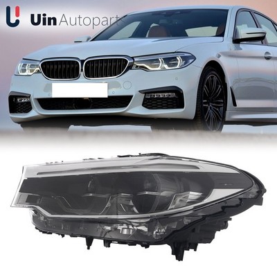 Left LED Headlight AFS Adaptive For BMW 5 Series G30 G31 2017-2020 63117439197