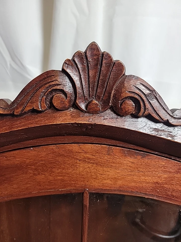 Mueble de pared Mid Century botiquín mueble de baño madera de teca 19 x 17 x 6 Foto 4 de 4