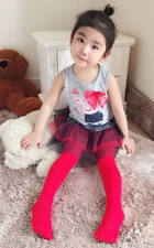 Girls Ballet Dance Pantyhose Children a Thin Section Fashion Velvet Tights Baby