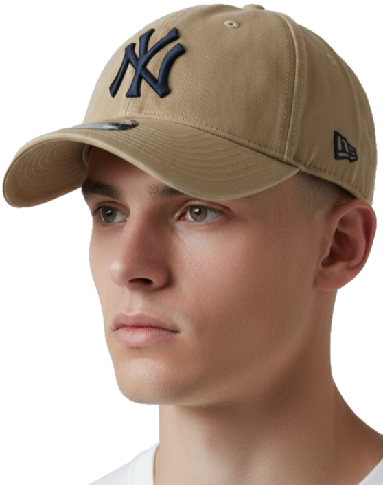 New York Yankees New Era 9Twenty MLB Core Classic Khaki Baseball Cap