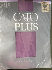 Colorful Vintage Queen Pantyhose Lot Cato Plus Lavender Allied stores Mustard