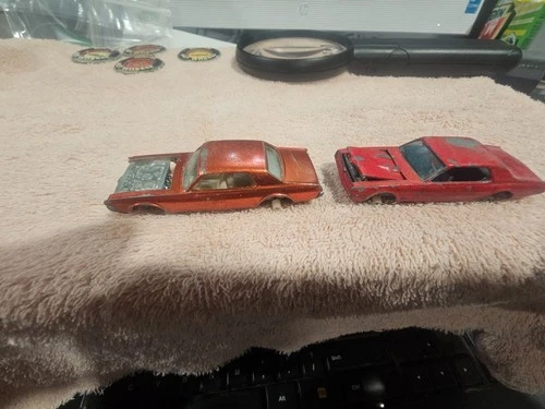 hotwheels redline custom cougar red