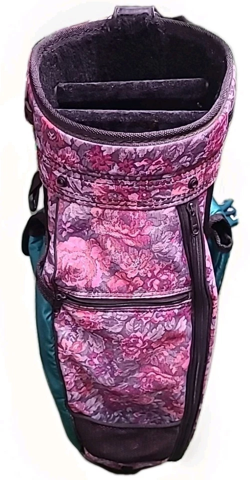 Burton Mfg Mujer | Tres Divisores | Bolsa de Golf Estampado Floral + Fundas para Palos Foto 3 de 4