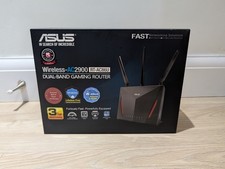 ASUS AC2900 2900Mbps Dual Band 4 Ports 1000Mbps Gaming Router (RT-AC86U) 