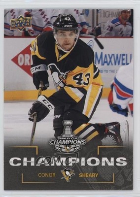 2016 Upper Deck Stanley Cup Champions Conor Sheary #12