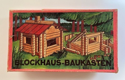 Spiel: Blockhaus Baukasten, Blockhaus Baukasten,