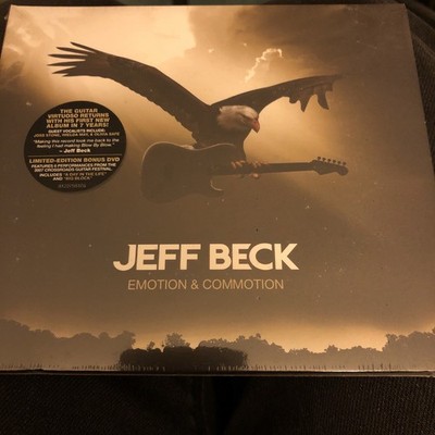 Jeff Beck Emotion & Commotion Cd Dvd Limited Edition Neu OVP Crossroads Guitar 