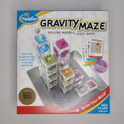 Gravity Maze Thinkfun Falling Marble Logic Game Brettspiel komplett