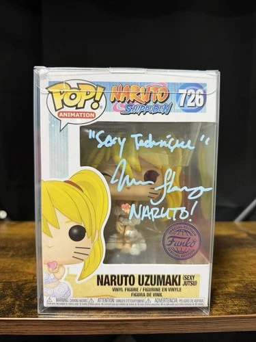 Funko Pop! Vinyl: Naruto Uzumaki (Sexy Jutsu) #726 Autographed JSA COA
