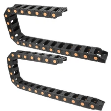 1 Meter Long Drag Chain Cable Wire Carrier w End Connector for CNC Router Mill