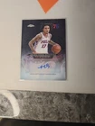 2025 Topps Chrome Jalen Hood-Schifino Base (RAW)