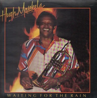 Hugh Masekela Waiting For The Rain NEAR MINT Jive Afrika Vinyl LP