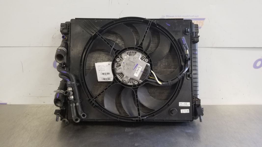 16 2016 MASERATI QUATTROPORTE 3.8L OEM COOLING SYSTEM FAN CONDENSER RADIATOR 
