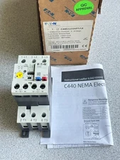 NEW Eaton C440A2A045SAX Electronic Overload Relay Ground Fault Adjustable 9-45A