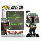 Temuera Morrison Autographed Star Wars Boba Fett Pop Vinyl Figure #462