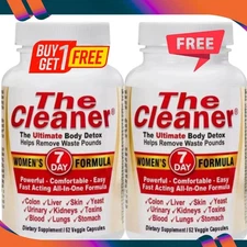 The Cleaner Women's 7 Day Formula 52 Cap Body Detox Fast Free Shipping (PK OF 2)