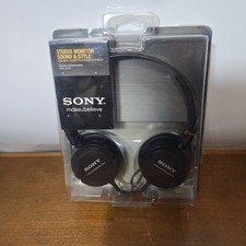 MDR-ZX100 Nero Sony Serie ZX Cuffie Stereo MDRZX100 Studio NUOVE
