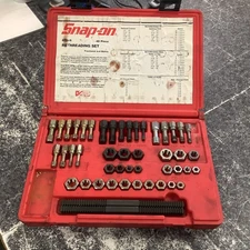 Snap-on Tools RTD48 – 47 Pcs Fractional & Metric Rethreading Set – Missing 1/4"