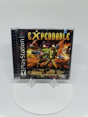 Expendable (Sony PlayStation 1, 2000) PS1 New Factory Sealed OOP Rage Infogames