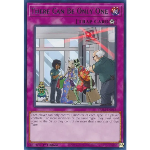 There Can Be Only One - VASM-EN015 - Rare - YuGiOh - Picture 1 of 4