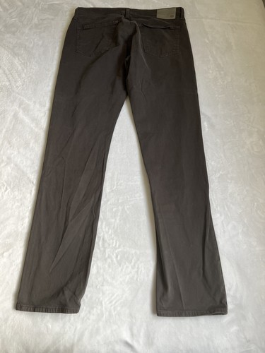 Adriano Goldschmied mens 35x34 brown the Everett slim straight - Picture 5 of 12