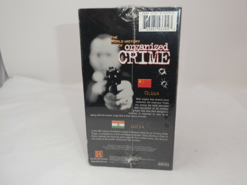 THE WORLD HISTORY OF ORGANIZED CRIME VHS 4 TAPES 2001 NEW SEALED - Imagen 4 de 5