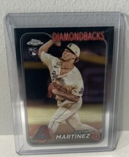 2024 Topps Chrome Justin Martinez RC Arizona Diamondbacks #159