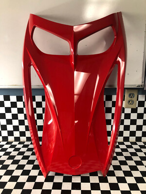 2003-2008 Ski-Doo Summit 1000 Rev 600 800 OEM Viper Red Hood Cowl MXZ Renegade