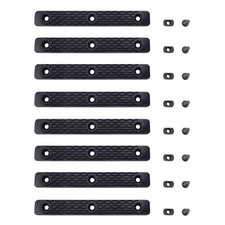 8Packs MLOK Rail Hand Protection,M-lok Rail Cover Panel for M-lok System