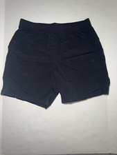 Gap Hybrid Easy Mens Shorts Black 7" Inseam Size Medium Lightweight Active