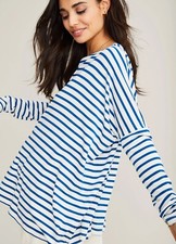 Hatch Maternity Women's THE LONGSLEEVE TEE Striped NEW