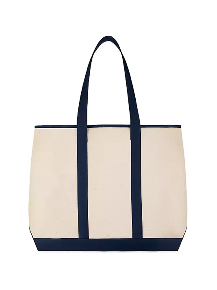 Bolso Shopper Grande Stoney Clover Lane Lona y Nylon en Natural con Dorado