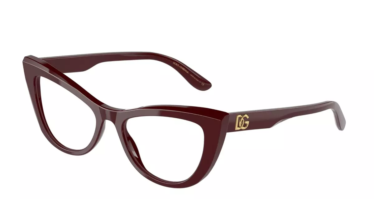 Dolce and gabbana red deals eyeglasses