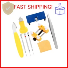 UUBAAR Watch Battery Replacement Tool Kit, 9 PCS Professional Watch Back Remover