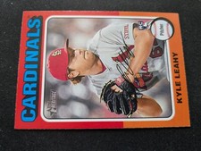 2024 Topps Heritage Baseball Card # 344 Kyle Leahy, St. Louis Cardinals RC (NM)