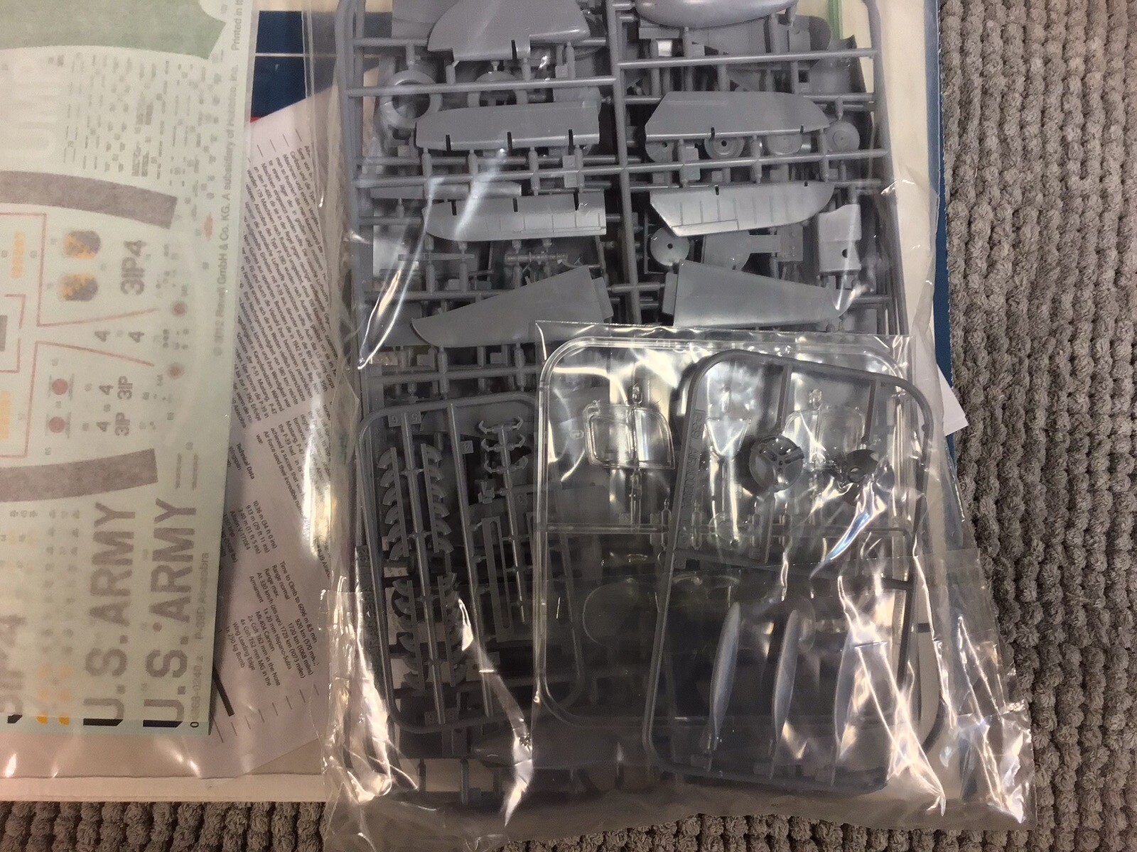 Revell P-39D Airacobra 1/32 04868-0389 AIR&rdquo;A&rdquo; CUTIE, 41 War Games UMP No Box
