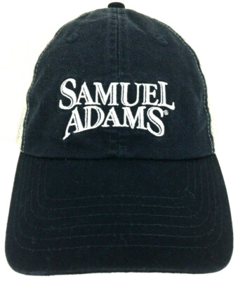 Samuel Adams Hat Boston Beer Cap Cheers 25 Years Logo Mesh Back Trucker Baseball