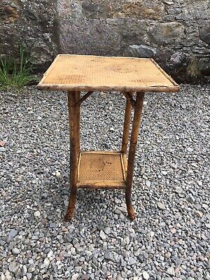 Buy Vintage Bamboo Side Table / Plant Stand