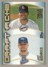 #216 Omar Ortiz / Jay Gehrke - San Diego Padres / Kansas City Royals - 2000 Topp