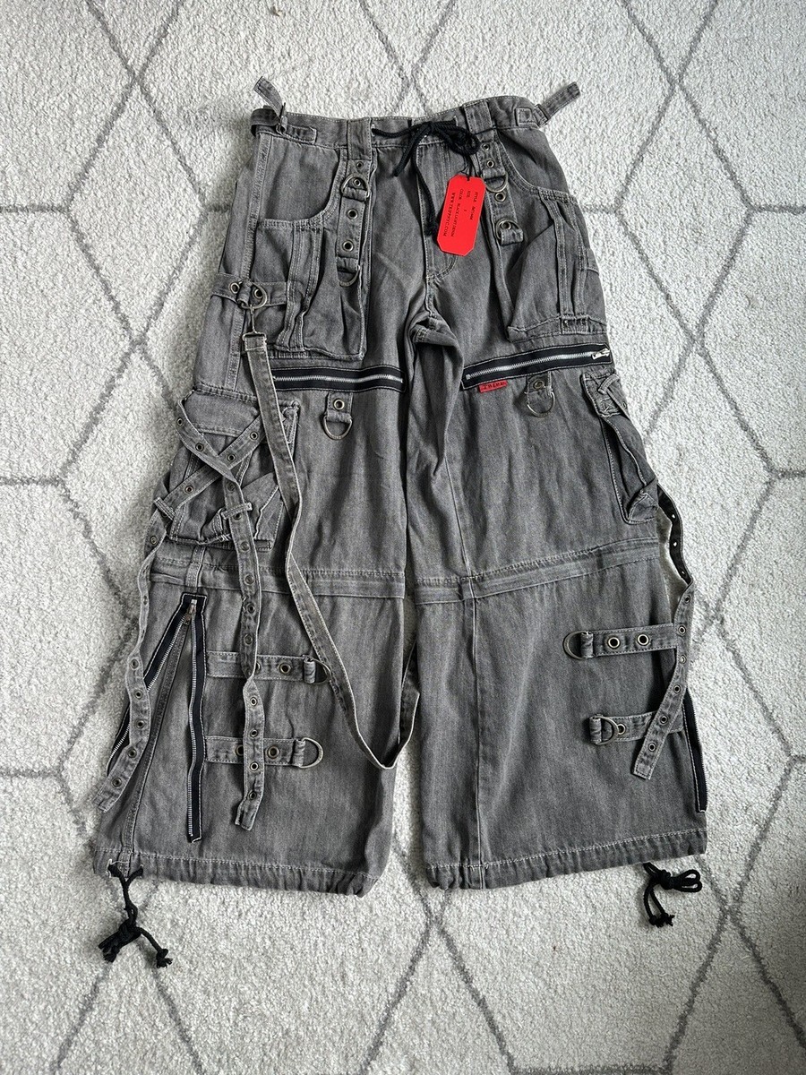 パンツ LGB black stripe cropped trousers Y2K LGB black stripe cropped trousers Y2K