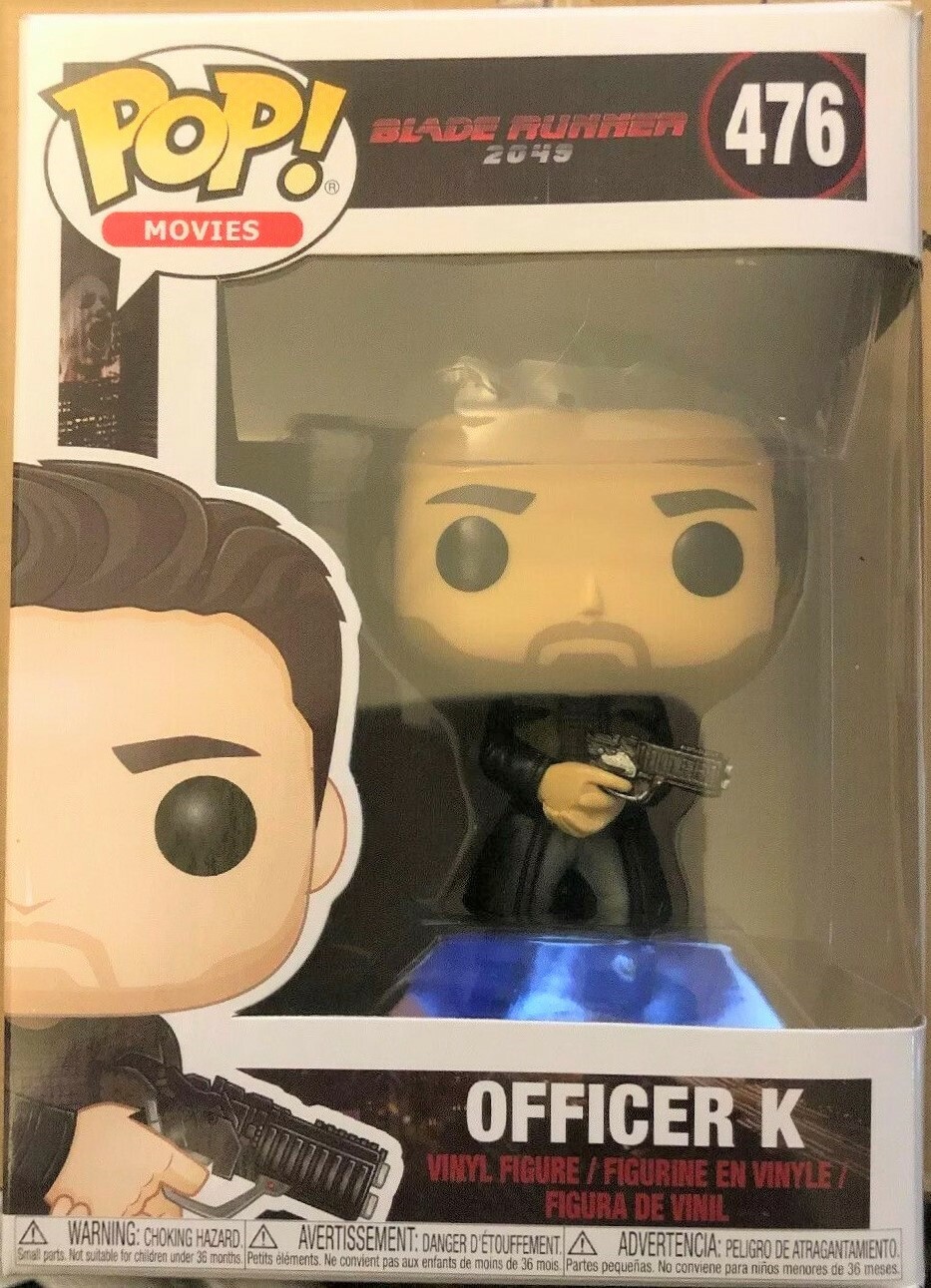 Figurine Blade Runner 2049 Officer K ** Neuf ** Vinyle Funko Pop! Movies 476
