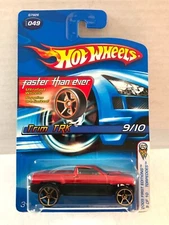 Hot Wheels FASTER THAN EVER FTE - TRIM TRK Pickup - 2005 First Editions #049