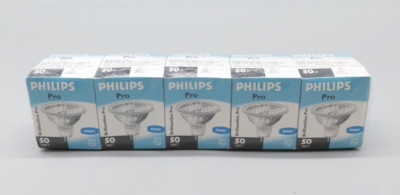 5er Pack 14620 Philips Pro Halogen Brilliantiine 50W 2V 5.3 2200cd #KT8016X
