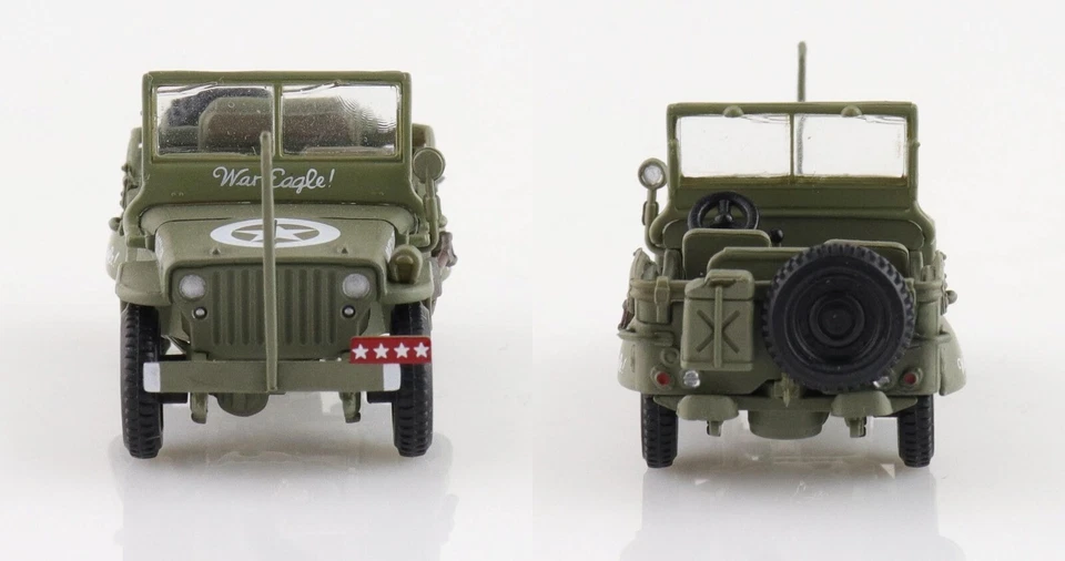 Hobby Master 1/72 Willys Jeep "War Eagle!" US Army Gen George Patton 1945 HG4215 - Image 2 of 4