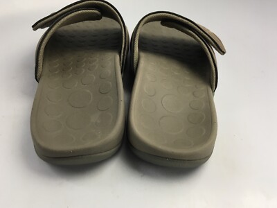 Vionic Kiwi Sandal Mens 8 Euro 41 Camel‎ Khaki Tan Slide Supportive Arch New Kiwi Camel Vionic Kiwi VeryGood_Orthaheel Men main image 3